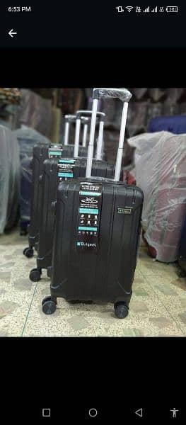 Luggage set - Travel bags - Suitcase - Trolley bags -Attachi -Safribag 8