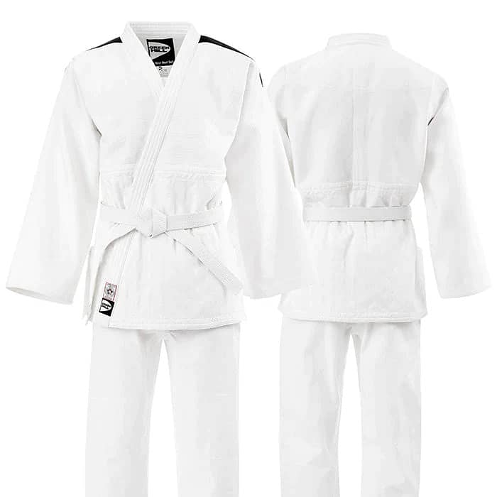 White judo uniform gi takwando karata wholesale best quality 5