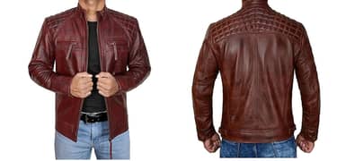 orignal Black Leather jacket manufacturer long coat Blazer 0
