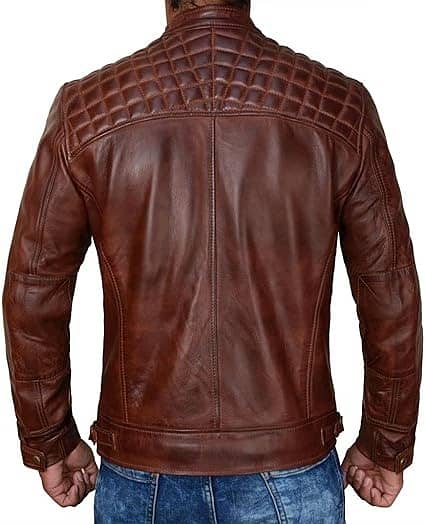 orignal Black Leather jacket manufacturer long coat Blazer 3
