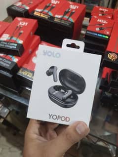 Yolo YoPod True Wireless Earbuds – Black