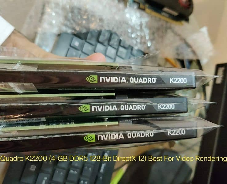 Nvidia Quadro P620, P1000, P2000, P2200, P4000, M4000, K5200, wx 2100 4