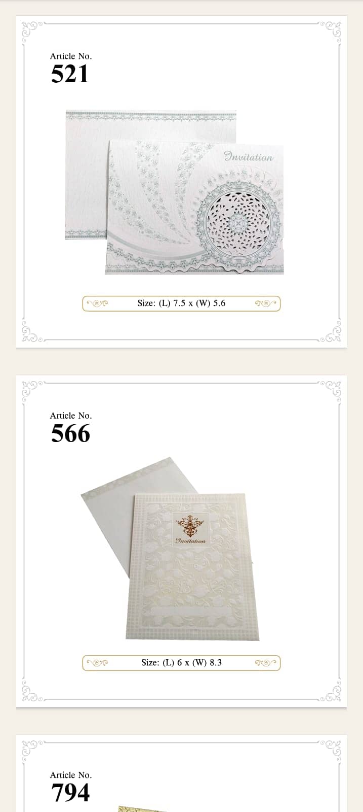 Wedding Card and other Printing Services 6