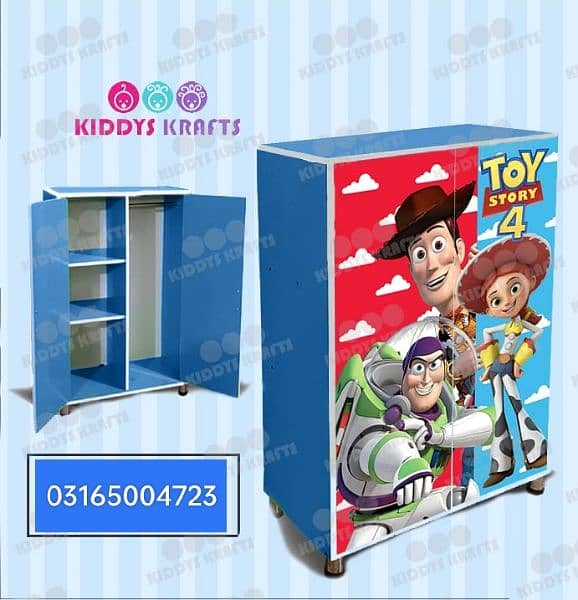 kids cupboard / wardrobe / baby Almari 03165004723 4