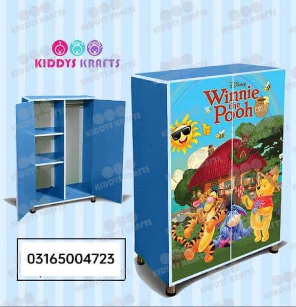 kids cupboard / wardrobe / baby Almari 03165004723 9