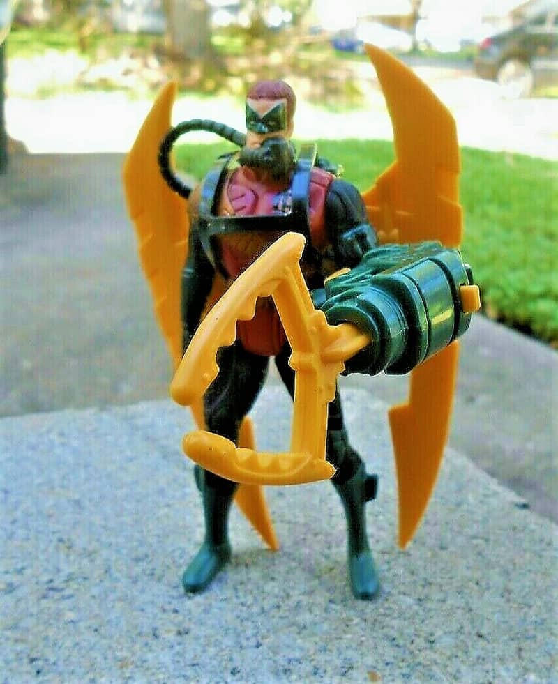 1995 BATMAN FOREVER - Hydro Claw Robin Vintage Action Figure by KENNER 1