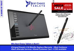 Graphics Drawing Tablet WACOM ,10X6 Inches Digital Drawing  UGEE M708