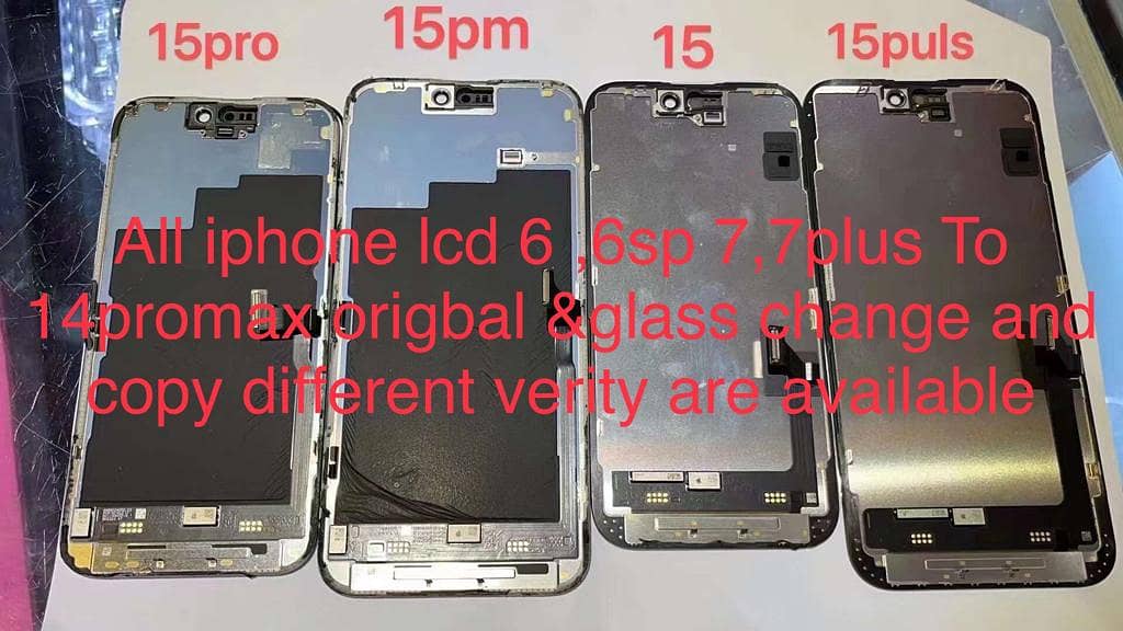 IPHONE orignal battery & orignal lcd & orignal parts 3