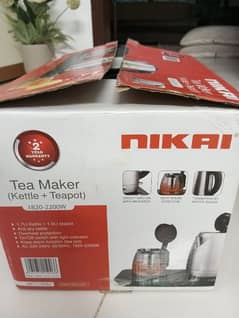 NIKAI Tea Maker (Kettle+Teapot]
