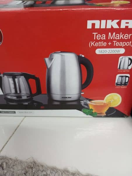 NIKAI Tea Maker (Kettle+Teapot] 2