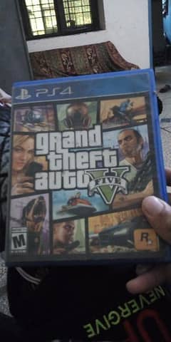 gta 5 game PS4 disc new condition