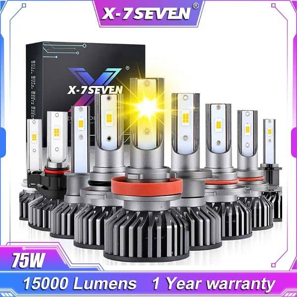 x-7seven LED lights USA One Year warranty 19
