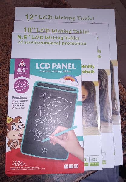 Kids LCD Tab Panel 6.5", 8.5", 10", 12" 6