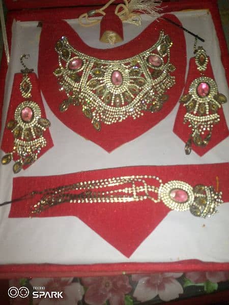 artificial Indian  Bridel jewellery set 3