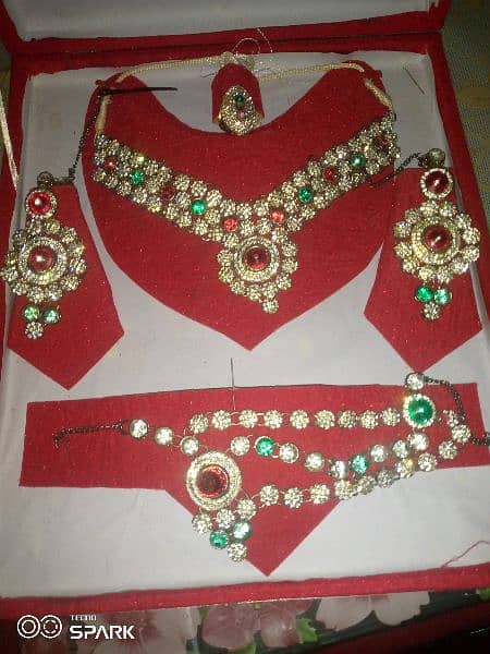 artificial Indian  Bridel jewellery set 4