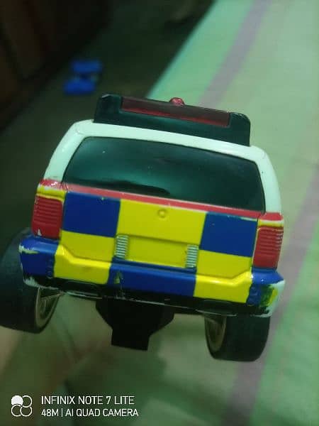 preloved toy police car imported 2