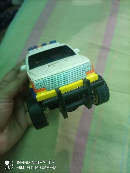 preloved toy police car imported 3
