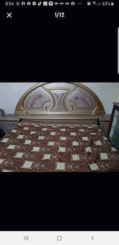 Deco bed king size with Mattress