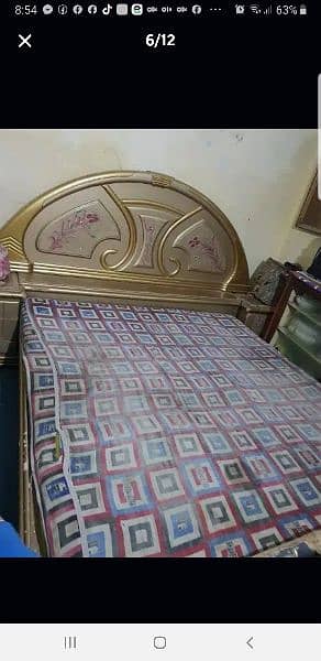 Deco bed king size with Mattress 3