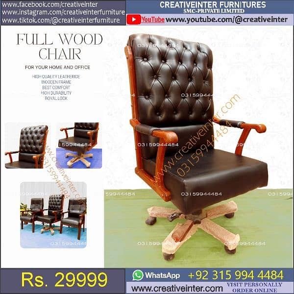 Office chair table CEO Executive Mesh Desk Staff Visitor Sofa Manager 5