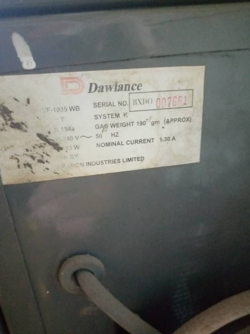 Single Door Dawlance Regrigerator 2