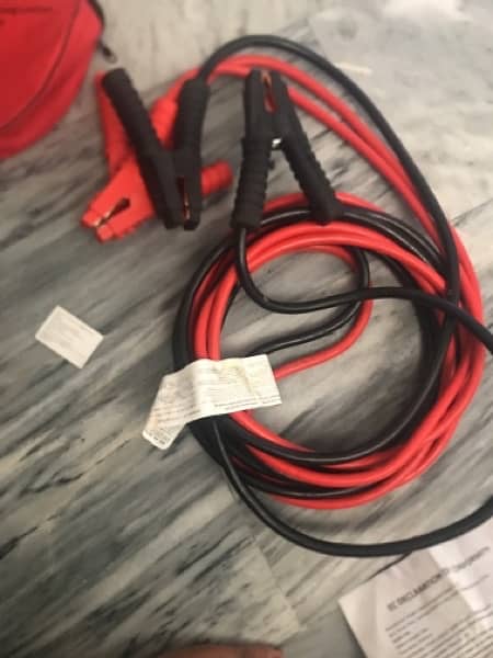 Branded and Imported Battery Booster Cable 20 foot 4kg Weight 6