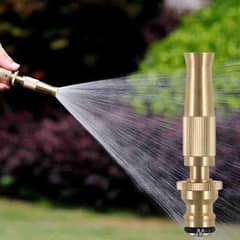 Water Nozzle Spray Metal Gold for car washing