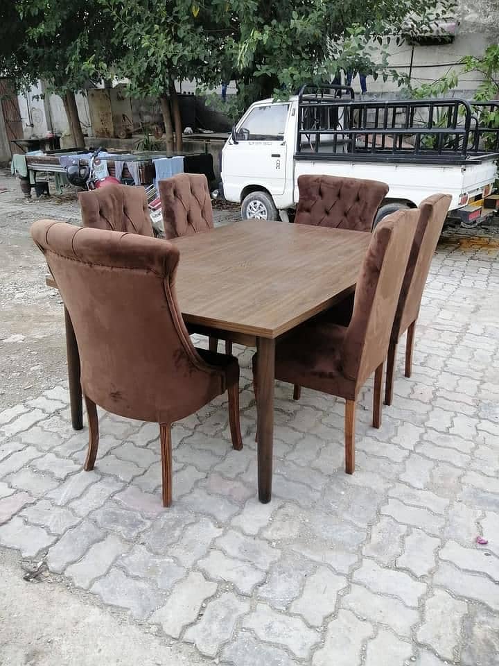 wooden dining table \ 8 chairs Dinnig table \ Dinnig table \ Dinning 1