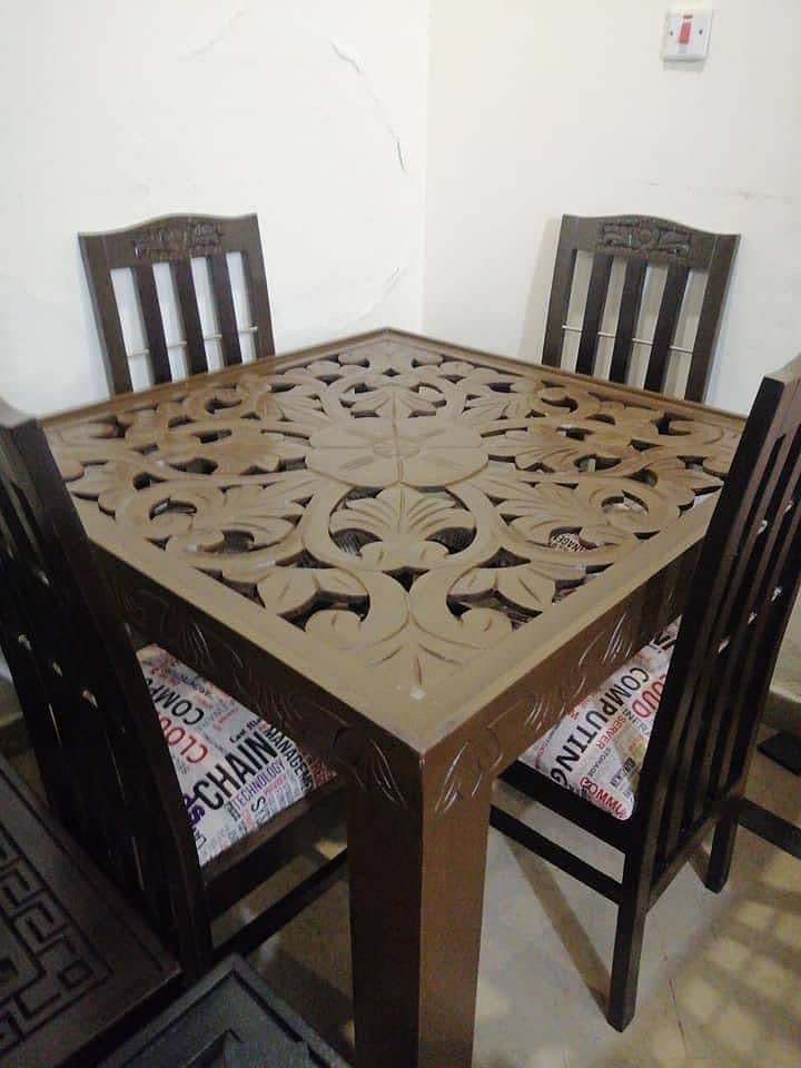 6 chair wooden dining table \ 8 chairs Dinnig table \ glass dining 3