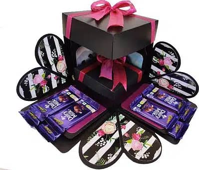 Eid Surprise Gift Box Basket Customize Gift Available h **0326**94**13 3