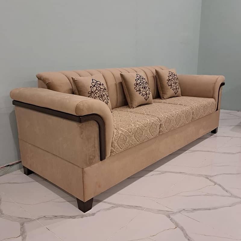 Sofa 5 setar ,Corner Sofa,5 Seater Sofa / Puffy Set - Setty 8