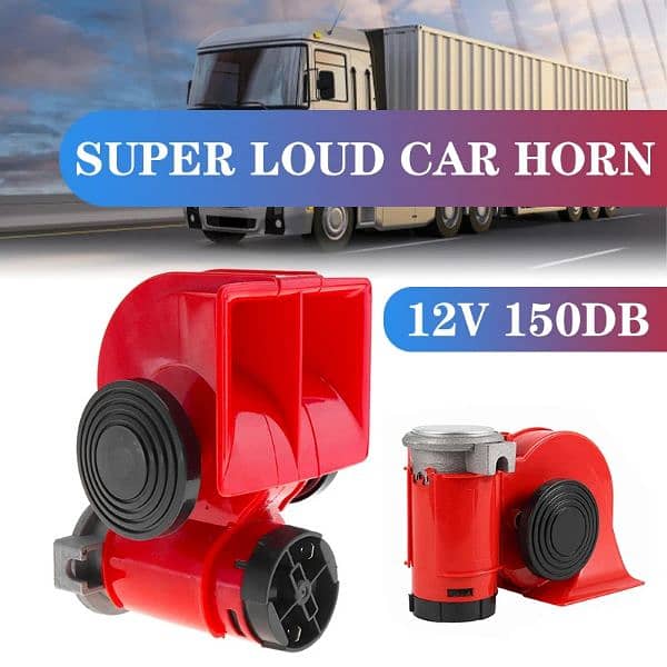 2 color Train Horn / Pressure Horn / Jinja Horn /Car Compact Air Horn 2