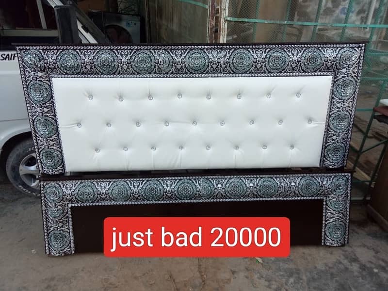 Double Bed/Single Bed Side Table/Dressing/King size Bed 3