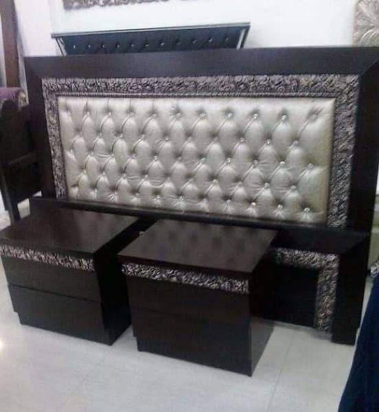 Double Bed/Single Bed Side Table/Dressing/King size Bed 10