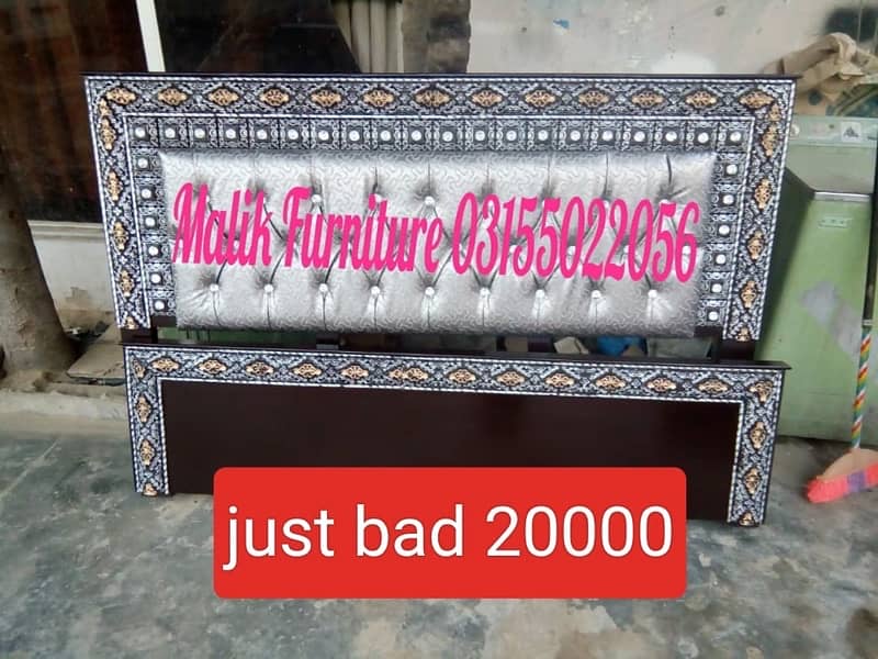 Double Bed/Single Bed Side Table/Dressing/King size Bed 16