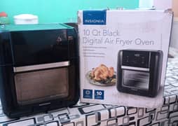 Insignia 10QT Black Digital Air Fryer Oven 0