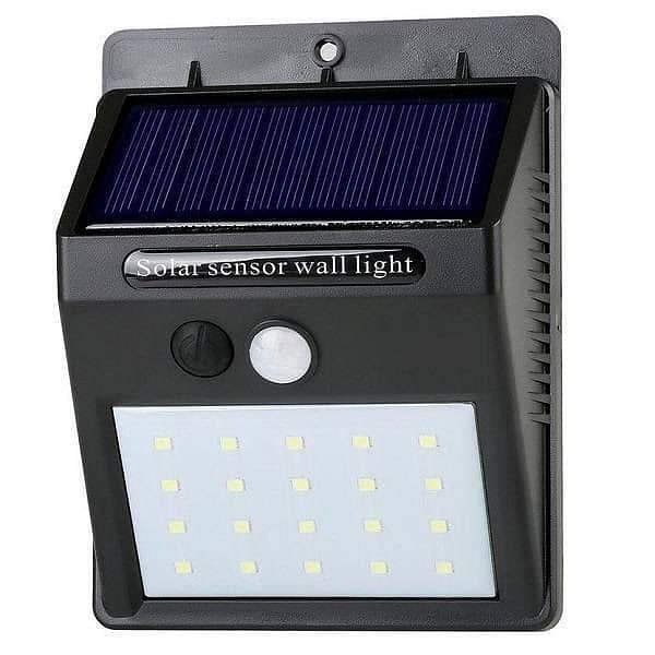 30 LEDs Solar Charging PIR Sensor Human Body Induction Torch 0