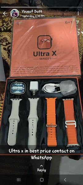 smartwatch ultra 3 x