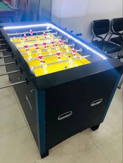 Football Game , Foosball , Pati , Snooker , Ludo , Chess ,Caroom Board