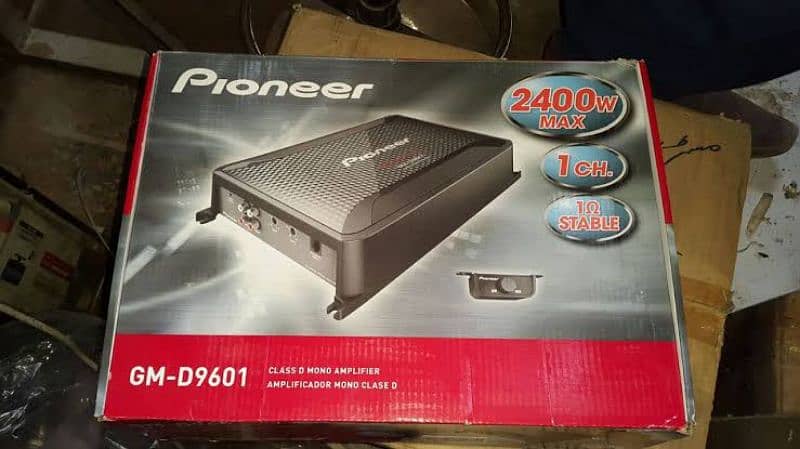 Pioneer woofers subwoofer speaker amplifier car audio sound system 6