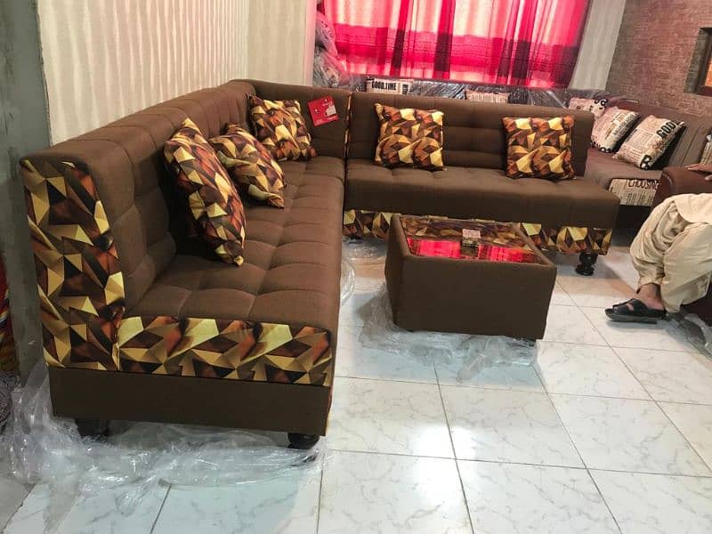 6 Seater L shape new design VIP 4