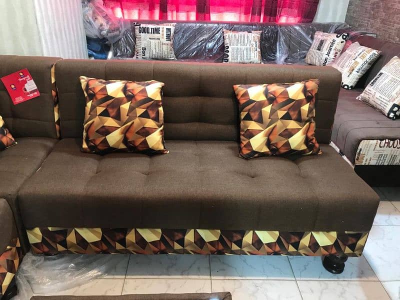 6 Seater L shape new design VIP 6