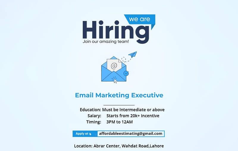 Email Marketing Executive 0