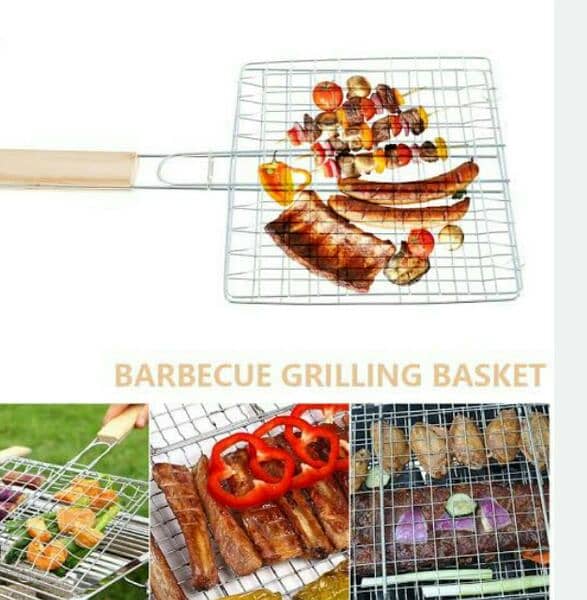 Bar B Q Stainless Steel Hand  Grill 1