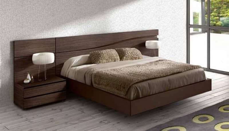 furniture/ Double Bed/Single Bed Side Table/Dressing/King size Bed 8