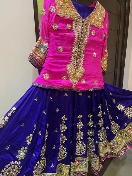 Mehndi lehenga 3