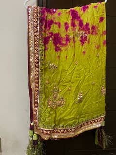 Mayoon dupatta