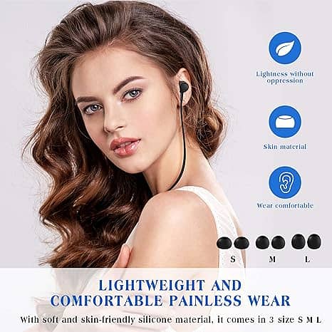 Yiwiso Sleep Earphones, Comfortable Wired Earbuds for Small Ear Canal 5