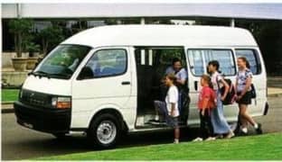 RENT A HIACE PICNIC PARTY MARRIAGE VENT BOOKING #Contact: ,03113023360
