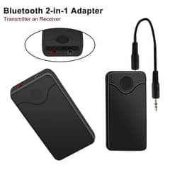 WIRELESS 2 IN 1 B6 AUDIO RECEIVER AND TRANSMITTER For Any Device New 0